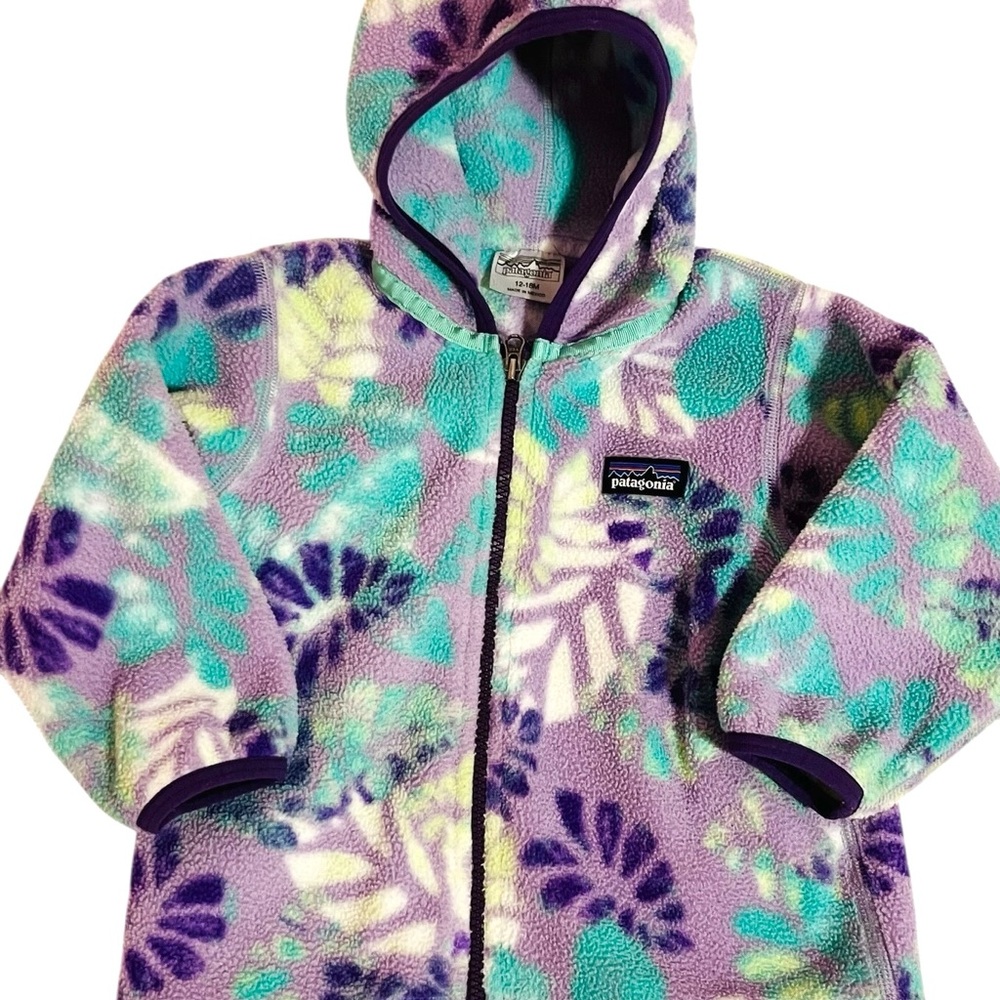 Patagonia Baby Synchilla Fleece Hoodie 12-18 Months